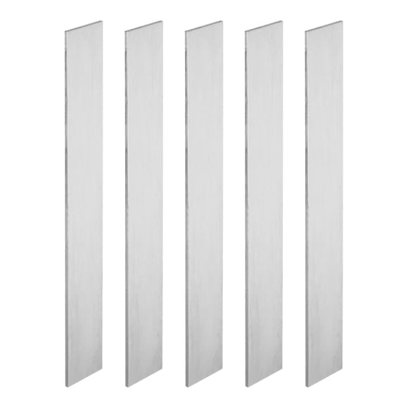 Uxcell 5 Pack 1084 Steel for Knife Making Steel, 12" x 1 1/2" x 1/8" Steel Flat Bar