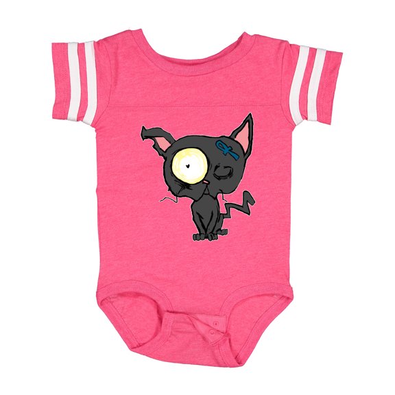 Inktastic Goth Animals Pets Black Cat Boys or Girls Baby Bodysuit