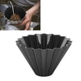 thumbnail image 4 of Taza de Filtro de Café de Resina, Colador de Goteo de Café Reutilizable Hecho A Mano Cono Cono de Origami, Aparato de Preparacia de Cocina para Papel de Filtro, Para Loss, 4 of 7