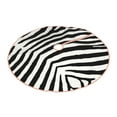 thumbnail image 2 of Bingfone Christmas Tree Skirt Mat Christmas Decoration Interior -Zebra, 2 of 8