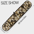 thumbnail image 3 of Dailycode Double Sided Oven Mitt with Loop Heat Resistant Kitchen Long Potholders 7" x 35" Luxury Lilies Floral Flower, 3 of 6