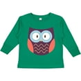 thumbnail image 3 of Inktastic Owl Boys or Girls Long Sleeve Toddler T-Shirt, 3 of 5