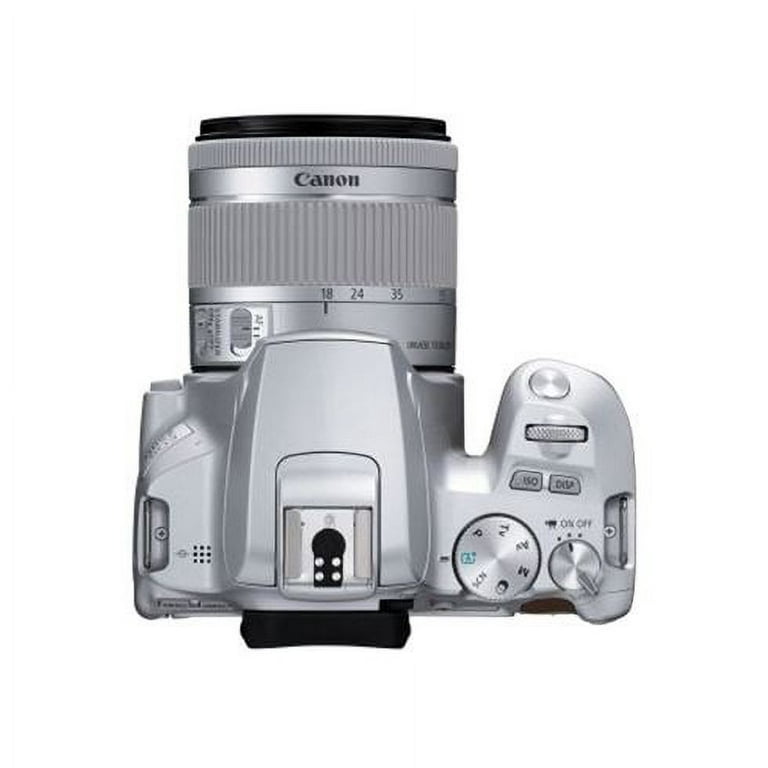 Canon EOS 250D (Rebel SL3) DSLR Camera w/ 18-55mm is STM Lens (Silver) 