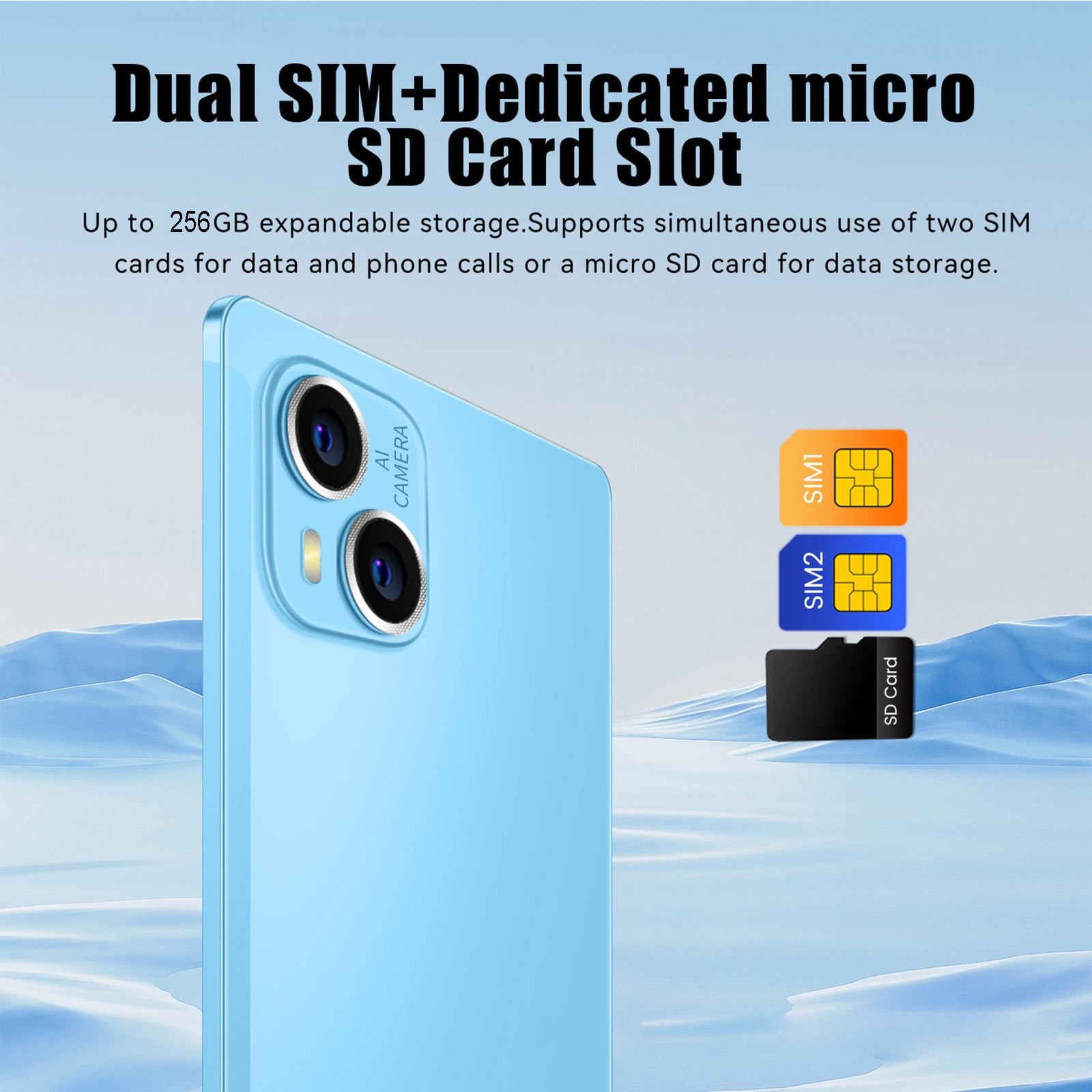 2+32G 10.1-inch Android 12 Tablet PC IPS HD Ultra-thin Screen Bluetooth WiFi 5G/2.4G Tablet Computer Support 256G Memory Card And SIM Card HD Calls