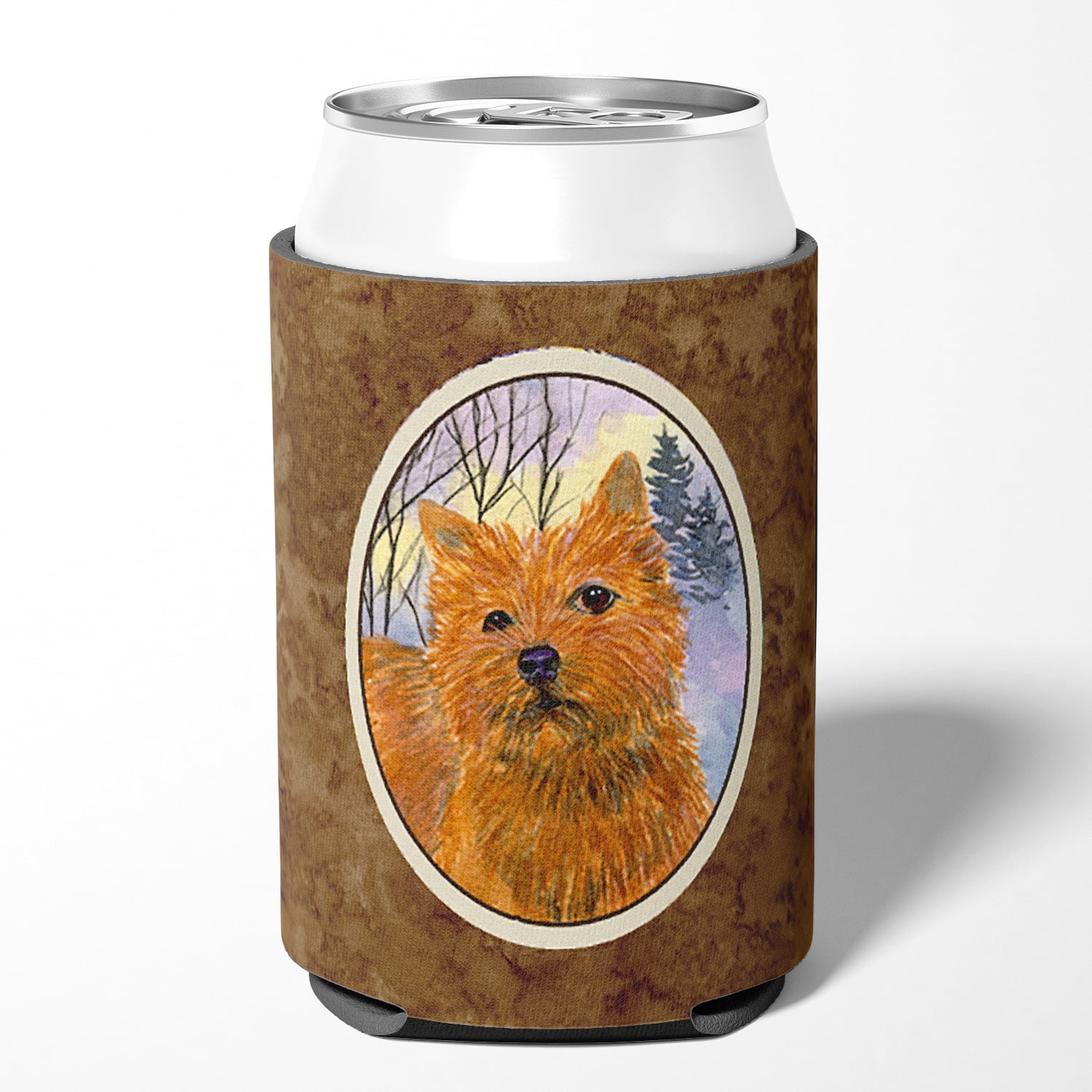 Caroline's Treasures SS1012CC Norwich Terrier Can or Bottle Hugger, Can Hugger, multicolor