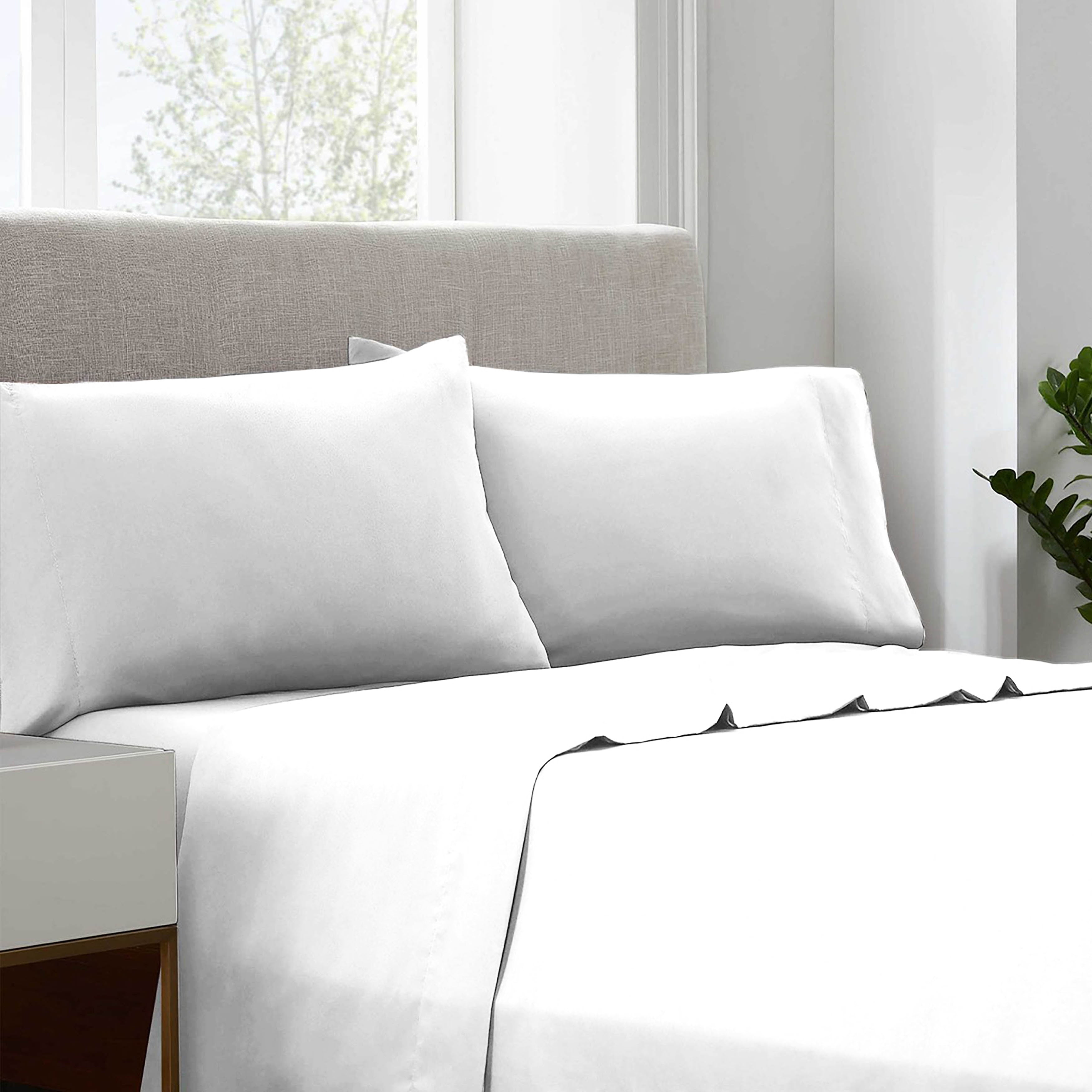 Grand King Size 1000-Thread-Count Egyptian Cotton Sheet Set – 4-Piece, Deep Pocket 7-9 Inch