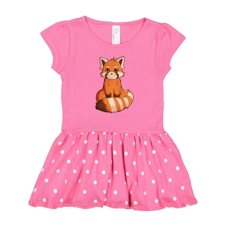 

Inktastic Red Panda T-shirt Gift Toddler Girl Dress