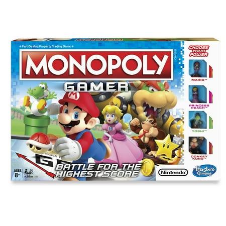 Monopoly Gamer Board-game, Ages 8 and up (50 Best Nes Games)