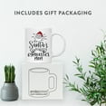 thumbnail image 4 of Koyal Wholesale Santa Claus Ceramic Coffee Mug, Gymnastics Mom, 4 of 5