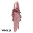 thumbnail image 2 of Maybelline Color Sensational Lipstick, Lip Makeup, Cream Finish, Hydrating Lipstick, Warm Me Up, Nude Pink ,1 Count, 2 of 7