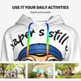 thumbnail image 6 of Saiise Sml Jeffy Bc Women's Hoodies Long Sleeve Sweatshirts Drawstring Pullover Tops with Pocket Casual Loose-Medium, 6 of 6