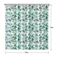 thumbnail image 5 of Green Christmas Tree and Text Pattern Shower Curtain 72"x72" ,Bathroom Decorative Shower Curtains Set with 12 Hooks,Modern Waterproof Washable Shower Curtain, 5 of 6