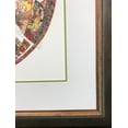thumbnail image 4 of Amram Ebgi "Holiday Circle" Signed & # FRAMED Art New Judaic Shabbat Sukkot Generic, 4 of 8