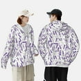 thumbnail image 5 of Picia Lavender Flowers Women's Men's UPF 50+ Sun Protection Hoodie Shirt Long Sleeve SPF Fishing Outdoor UV Hiking Lightweight Shirts-Large, 5 of 9