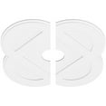 thumbnail image 2 of 40"OD x 7"ID x 16"C x 1"P Charlotte Architectural Grade PVC Contemporary Ceiling Medallion, Two Piece, 2 of 11