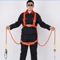 thumbnail image 2 of Herramienta de Arnés de Seguridad de Cuerpo Completo Cinturón de Protección Contra Caídas con Cordones de 2 Equipo de Protección Personal Universal Yotijar Arnés de detención de caídas, 2 of 10