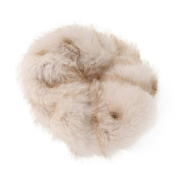 Raindrops Plush Hair Scrunchies Ponytail Holder for Thick Hair Women Party Use 1 Pack