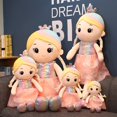 thumbnail image 2 of 35/50/70/90cm Real Life Plush Rainbow Princess Toys Room Decor High Quality Stuffed Dolls Kids Children Baby Birthday GiftBlue90cm Deng Xun unisex, 2 of 2