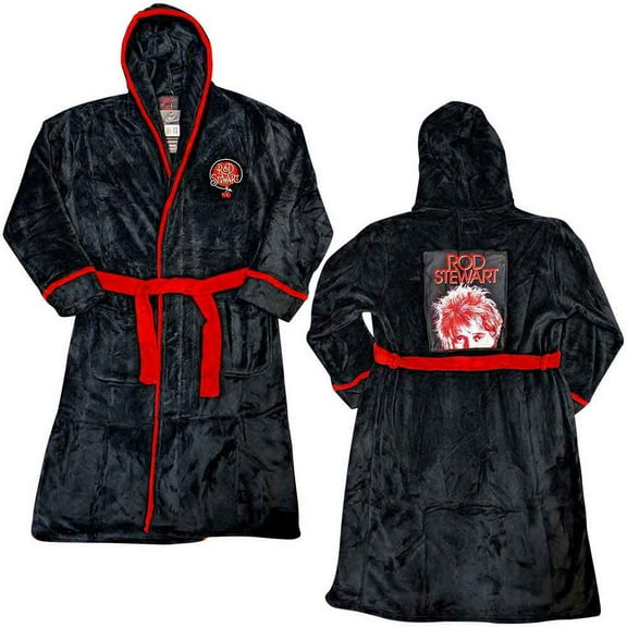 Rod Stewart Unisex Bathrobe Cherries Logo (Small - Medium)