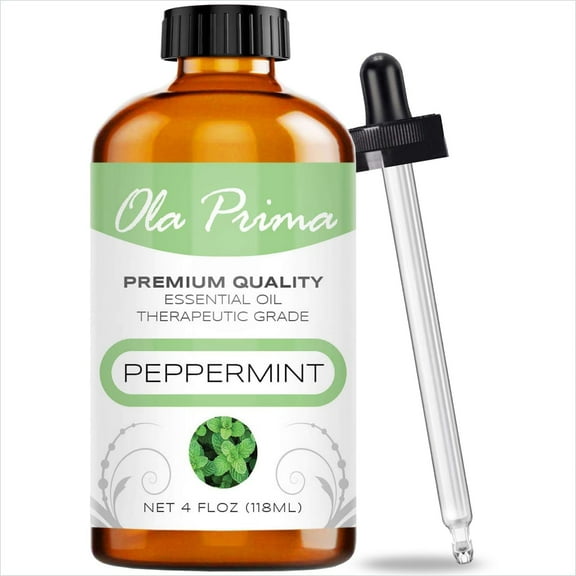 Ola Prima Peppermint Essential Oil, 4 fl oz