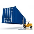 thumbnail image 2 of Loader Lifts Container Wall Decal by Wallmonkeys Peel and Stick Graphic (24 in W x 18 in H) WM340883, 2 of 4