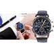 thumbnail image 3 of Conjunto De Pulsera De Reloj De Cuero Clásico Para Hombre, 3 of 8