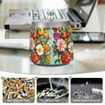 thumbnail image 6 of Yayeee Ashtray with Lid for Cigarette Smokeless Stainless Steel Home Ash Holder, Pink Floral Tomatoes, 6 of 7