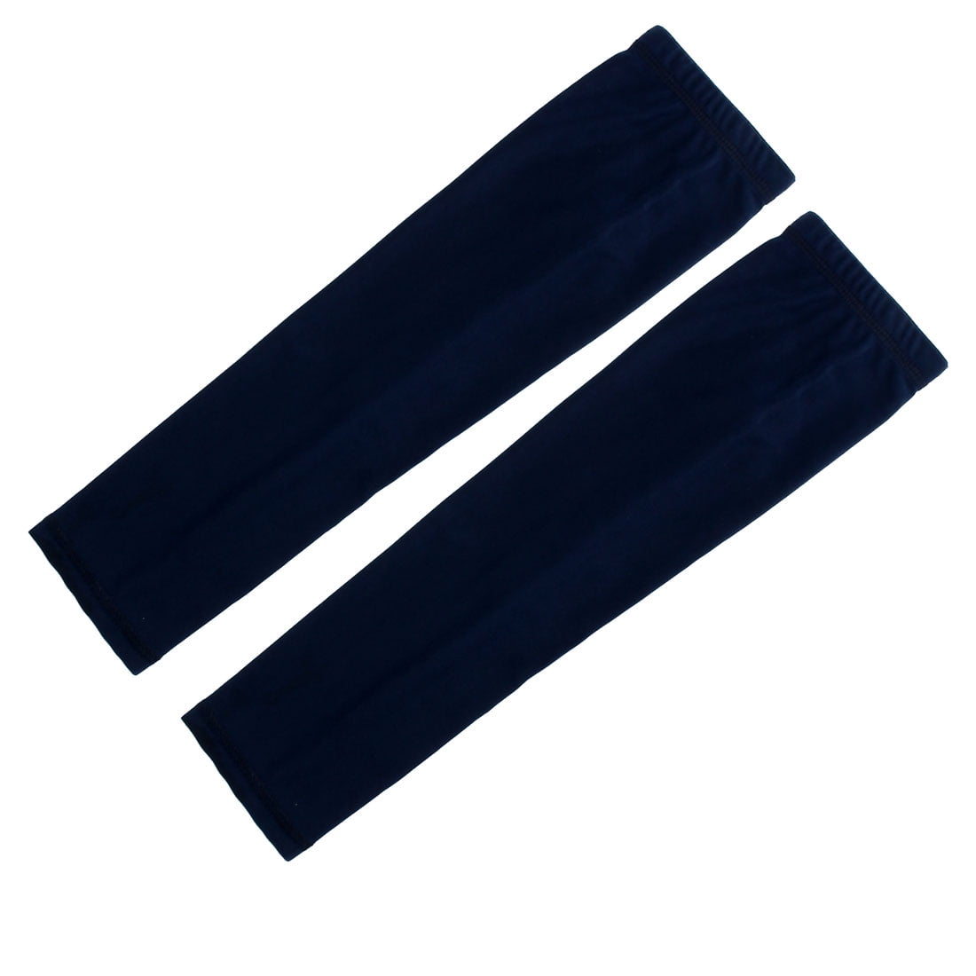 Unisex Golf Basketball Sports Sun Protection Cover Arm Sleeves Navy Blue M Pair