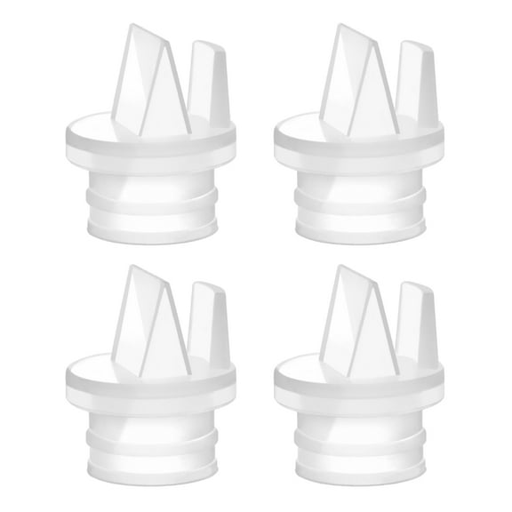 Maymom 2nd Generation Pump Valves with Pull Tab Compatible with Spectra S1, S2, 9 Pumps, Avent Comfort Electric Breast Pump, 4 pc