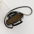 thumbnail image 1 of Bolsa hobo de PU para mujer, a la moda, para viajes, vacaciones, diario (negro) Likrtyny Para Estrenar, 1 of 9