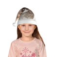 thumbnail image 5 of Rateoe Cute Cow Bath Santa Hat Confortable Christmas Hat for Christmas Party Favors Fit for Kids, 5 of 6