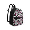 thumbnail image 2 of Eheartsgir Ghost Heart Design Ladies Backpack Purse Smooth Zipper Mini Backpack for Gym Shopping, Polyester Adjustable Strap Small Backpack, 2 of 8