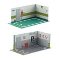 thumbnail image 1 of Modelo de Estacionamiento de Coche Hugo Escena de Garaje Estacionamiento 2 Uds., 1 of 9