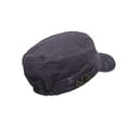 thumbnail image 4 of WITHMOONS Hiphop Stud Rivets Cadet Cap Cotton Vintage Distressed Washed Hat AC21433 (Purple), 4 of 5