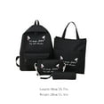thumbnail image 3 of HongMinWen Cute Backpack 4Pcs Set for Student, Coquette Backpack Cute Rucksack Fashion Travel Daypack, Premium Materials for Lasting Comfort, 3 of 4
