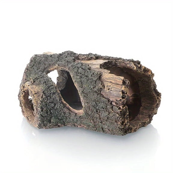 1PC Fish Tank Decoration Landscaping Aquarium Scenery Resin Crafts Decoration Wooden Barrel Wood Tree Bucket