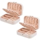 thumbnail image 1 of Set de 2 Joyeros Bluelander Organizador Impermeable de cuero blanco, 1 of 5