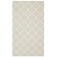 thumbnail image 2 of SAFAVIEH Montauk Nelson Geometric Cotton Area Rug, Beige/Ivory, 3' x 5', 2 of 6