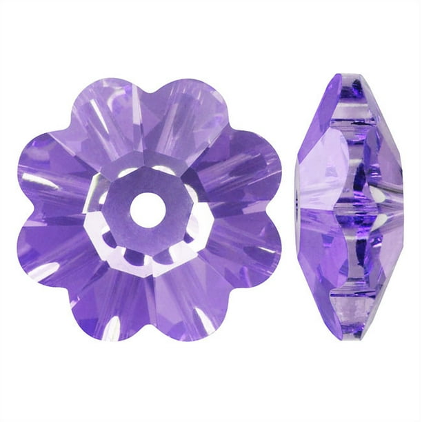 Swarovski Crystal, #3700 Flower Margarita Beads 6mm, 12 ...