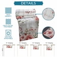 thumbnail image 6 of Pink Valentine's Day Table Runner 108 Inches Long Farmhouse Dress Scarves, Roses Spring Floral Wooden Farmhouse Dining Tablerunner for Coffee Table/Kitchen Island/Party Décor, 13" x 108", 6 of 8