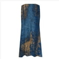thumbnail image 4 of LOVZFMLL Robes Femmes Décontractées Imprimées Robe Débardeur Plage Col en V Poche Sans Manches Robes de Costume, 4 of 5