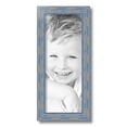 thumbnail image 2 of ArtToFrames 7x18 inch Blue Picture Frame, Blue Wood Poster Frame (4377), 2 of 8