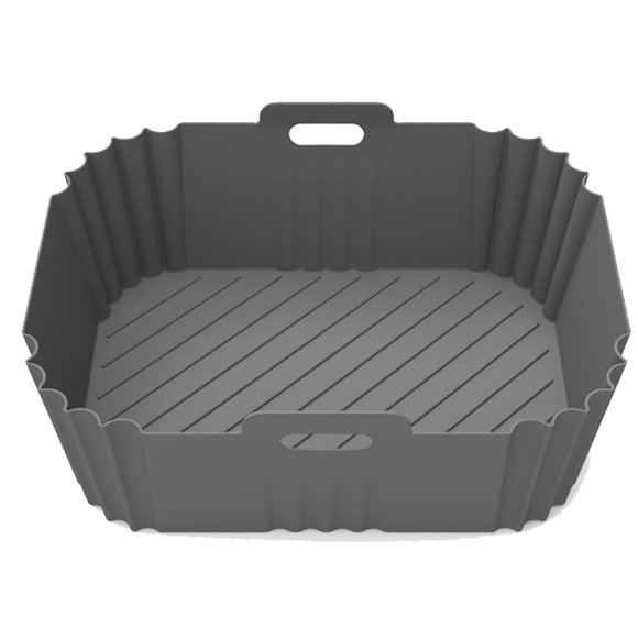 Accesorios de silicona para freidora de aire Olla de silicona para freidora de aire Sartén multifuncional forrada
