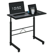 Zimtown Removable Laptop Table Stand Height Adjustable Computer Desk Sofa Bed Tray Black