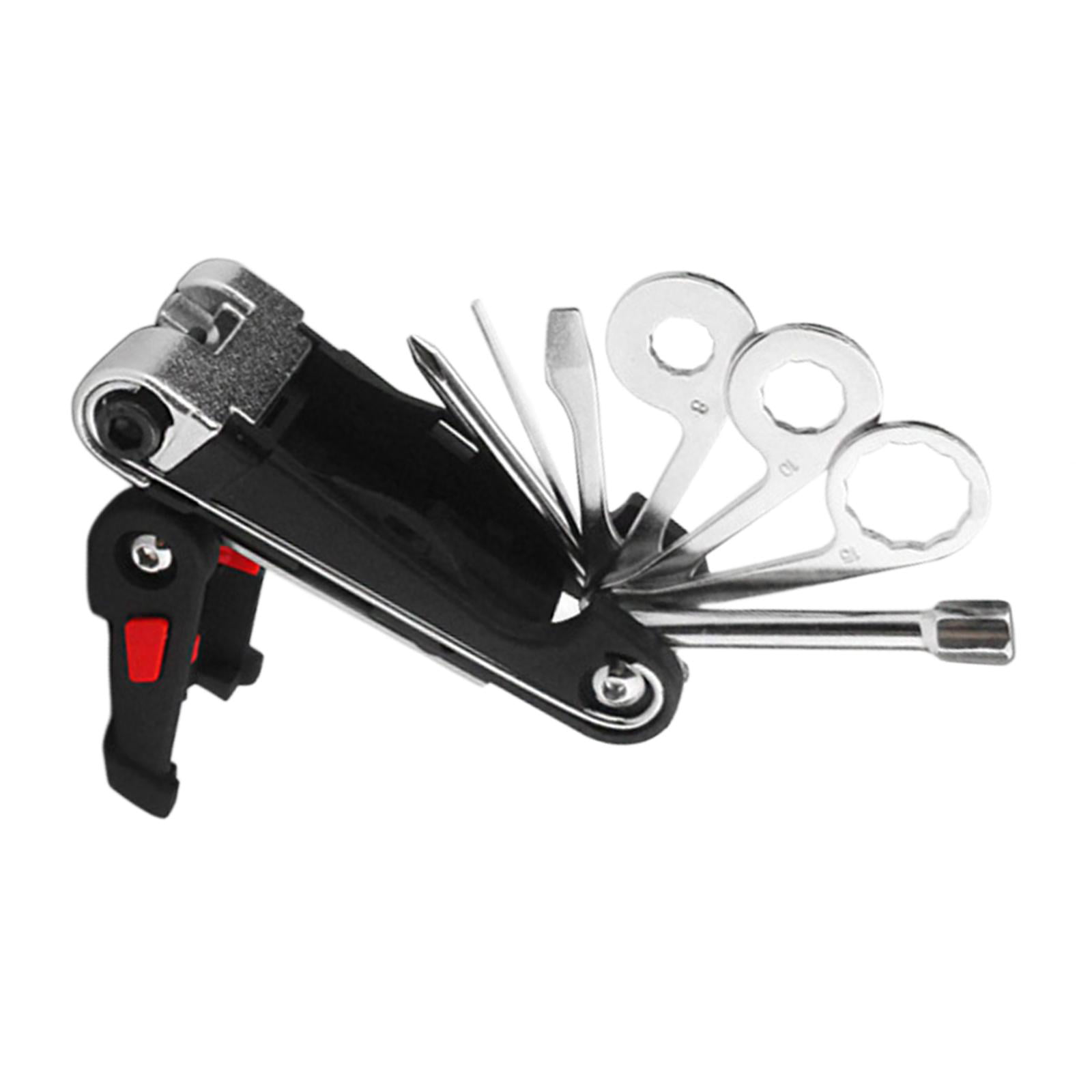 Bicycle Repair Tool Folding Multi function Pocket Tool Screwdriver Portable Set 