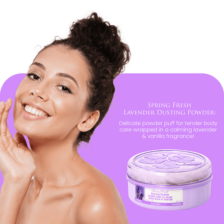 Spring Fresh Lavender Dusting Powder, 5 oz