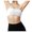White, variant on Womens Bras Sports Bra Vest Push-Up Yoga Fitness Sports Bra With Removable Chest Pad Wireless Bras for Women Black M