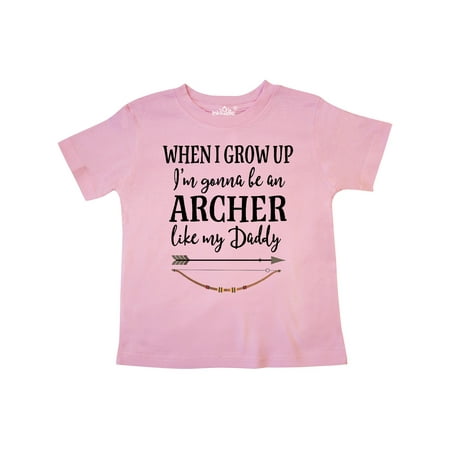 

Inktastic Archer Like My Daddy Childs Gift Toddler Boy or Toddler Girl T-Shirt