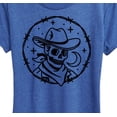 thumbnail image 3 of Country Casuals - Skeleton Cowboy - Women's Short Sleeve Graphic T-Shirt, 3 of 6