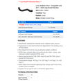 thumbnail image 2 of Lower Radiator Hose - Compatible with 2011 - 2020 Jeep Grand Cherokee 2012 2013 2014 2015 2016 2017 2018 2019, 2 of 2